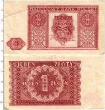 Продать Банкноты Польша 1 злотый 1946 