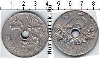 Продать Монеты Испания 25 сентим 1927 Медно-никель