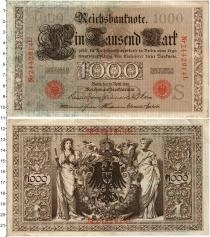 Продать Банкноты Германия 1000 марок 1910 