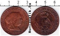 Продать Монеты Испания 5 сентим 1868 Медь