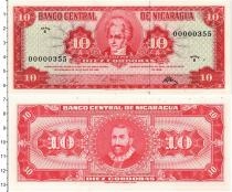 Продать Банкноты Никарагуа 10 кордоба 1969 