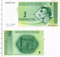 Продать Банкноты Босния и Герцеговина 1 марка 1998 