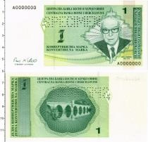 Продать Банкноты Босния и Герцеговина 1 марка 1998 