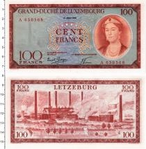 Продать Банкноты Люксембург 100 франков 1956 