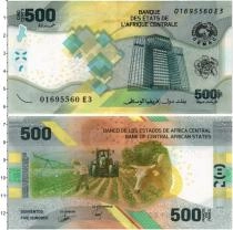 Продать Банкноты Центральная Африка 500 франков 2020 