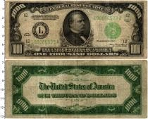 Продать Банкноты США 1000 долларов 1934 