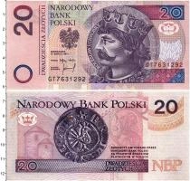 Продать Банкноты Польша 20 злотых 1994 