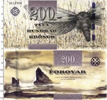 Продать Банкноты Фарерские острова 200 крон 2011 