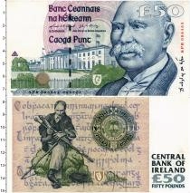 Продать Банкноты Ирландия 50 фунтов 2001 