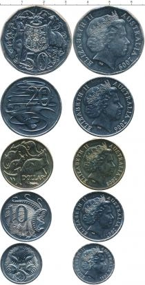 Продать Наборы монет Австралия Австралия 2001-2009 0 