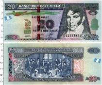 Продать Банкноты Гватемала 20 кетсалей 2011 