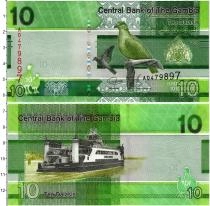 Продать Банкноты Гамбия 10 даласи 2019 