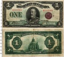 Продать Банкноты Канада 1 доллар 1928 
