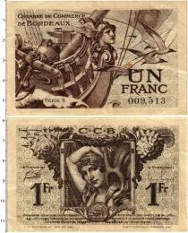 Продать Банкноты Франция 1 франк 1926 