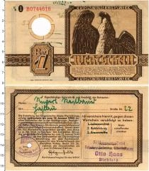 Продать Банкноты Третий Рейх 1 марка 1940 