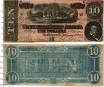 Продать Банкноты США 10 долларов 1864 