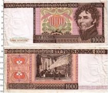 Продать Банкноты Швеция 1000 крон 1988 