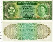 Продать Банкноты Белиз 1 доллар 1975 