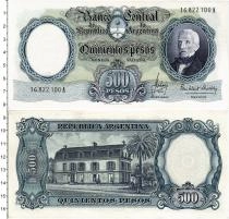 Продать Банкноты Аргентина 500 песо 1966 