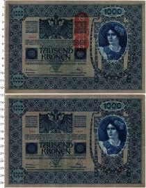 Продать Банкноты Австрия 1000 крон 1919 