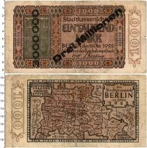Продать Банкноты Веймарская республика 3000000 марок 1922 