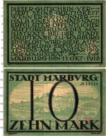 Продать Банкноты Германия 10 марок 1918 