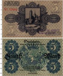 Продать Банкноты Германия 5 марок 1918 