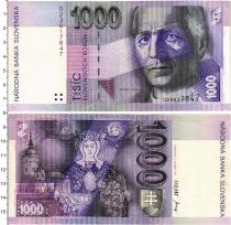 Продать Банкноты Словакия 1000 крон 1995 