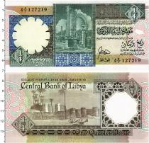 Продать Банкноты Ливия 1/4 динара 1990 