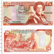 Продать Банкноты Остров Джерси 10 фунтов 1993 