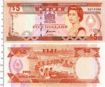 Продать Банкноты Фиджи 5 долларов 1995 