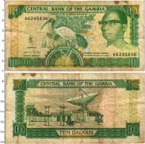 Продать Банкноты Гамбия 10 даласи 1991 