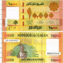 Продать Банкноты Ливан 10000 ливров 2021 