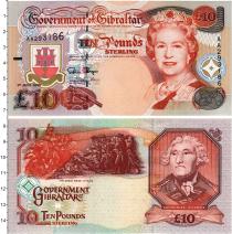 Продать Банкноты Гибралтар 10 фунтов 1995 