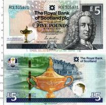 Продать Банкноты Шотландия 5 фунтов 2014 