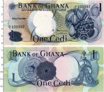 Продать Банкноты Гана 1 седи 1967 