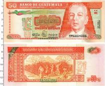 Продать Банкноты Гватемала 50 кетсалей 1990 