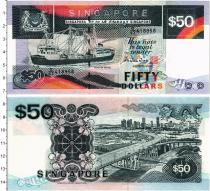 Продать Банкноты Сингапур 50 долларов 1987 