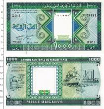 Продать Банкноты Мавритания 1000 угий 1989 