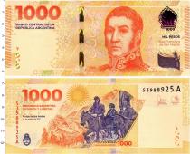 Продать Банкноты Аргентина 1000 песо 2023 