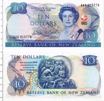 Продать Банкноты Новая Зеландия 10 долларов 1990 