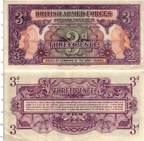 Продать Банкноты Великобритания 3 пенса 1946 