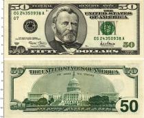 Продать Банкноты США 50 долларов 2001 