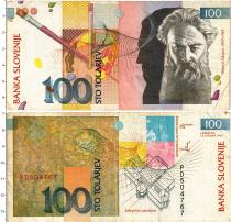 Продать Банкноты Словения 100 толар 1992 