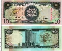 Продать Банкноты Тринидад и Тобаго 10 долларов 2002 