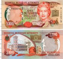 Продать Банкноты Бермудские острова 100 долларов 2000 