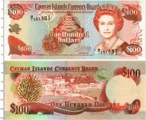 Продать Банкноты Каймановы острова 100 долларов 1996 
