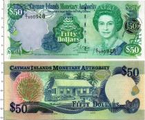Продать Банкноты Каймановы острова 50 долларов 2001 
