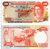 Продать Банкноты Бермудские острова 100 долларов 1982 