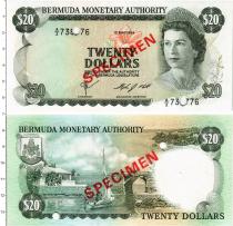 Продать Банкноты Бермудские острова 20 долларов 1984 